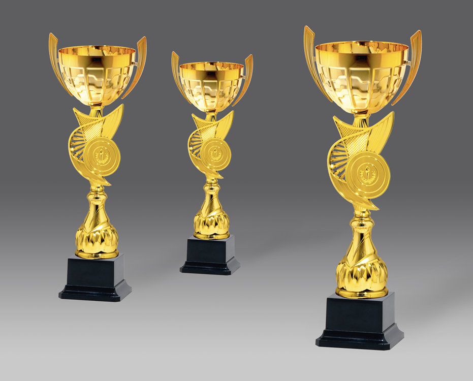 Puchar G26276 3, &oslash;14, h.44 (produkt niedost�pny) puchary statuetki medale