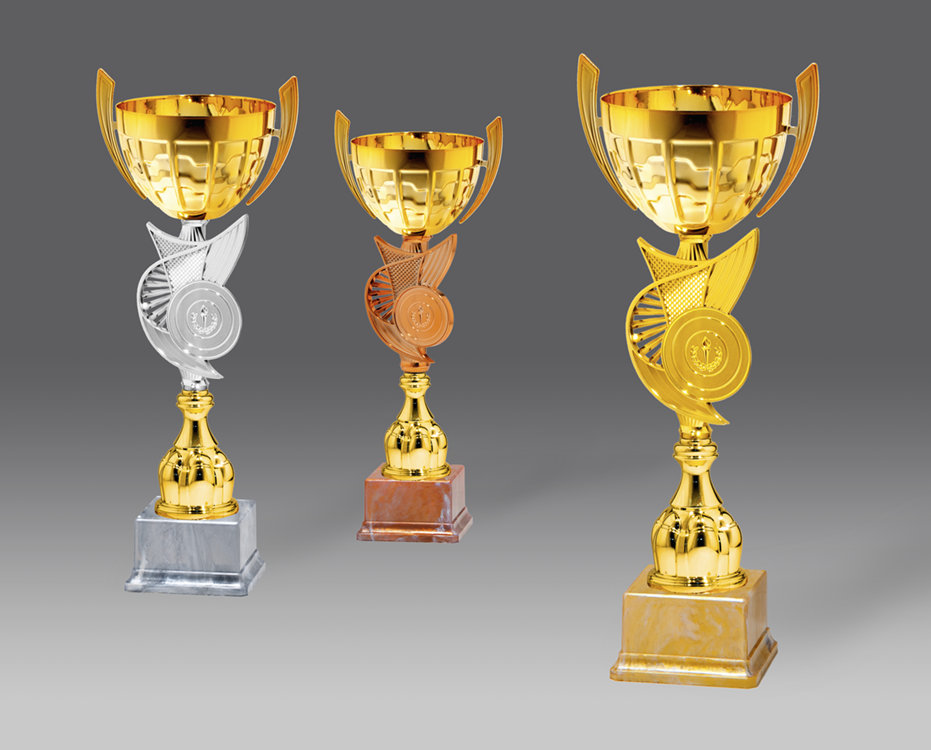 Puchar G26286 3, &oslash;14, h.44 (produkt niedost�pny) puchary statuetki medale