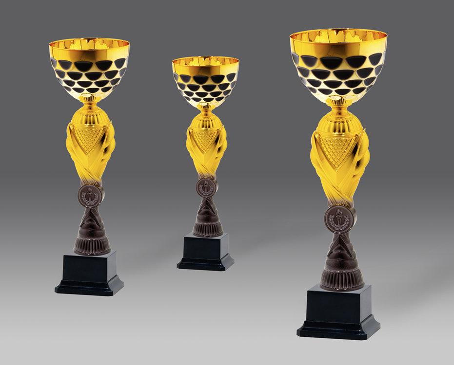 Puchar G26298 3, &oslash;12, h.37 (produkt niedost�pny) puchary statuetki medale