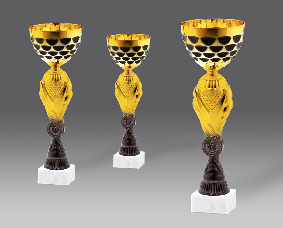 Puchar G26306 3, &oslash;12, h.34 (produkt niedost�pny) puchary statuetki medale