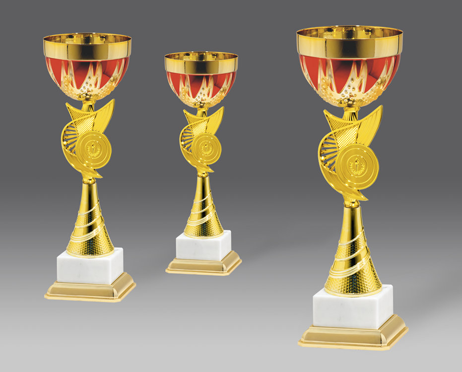 Puchar G26542 3, &oslash;14, h.37 (produkt niedost�pny) puchary statuetki medale