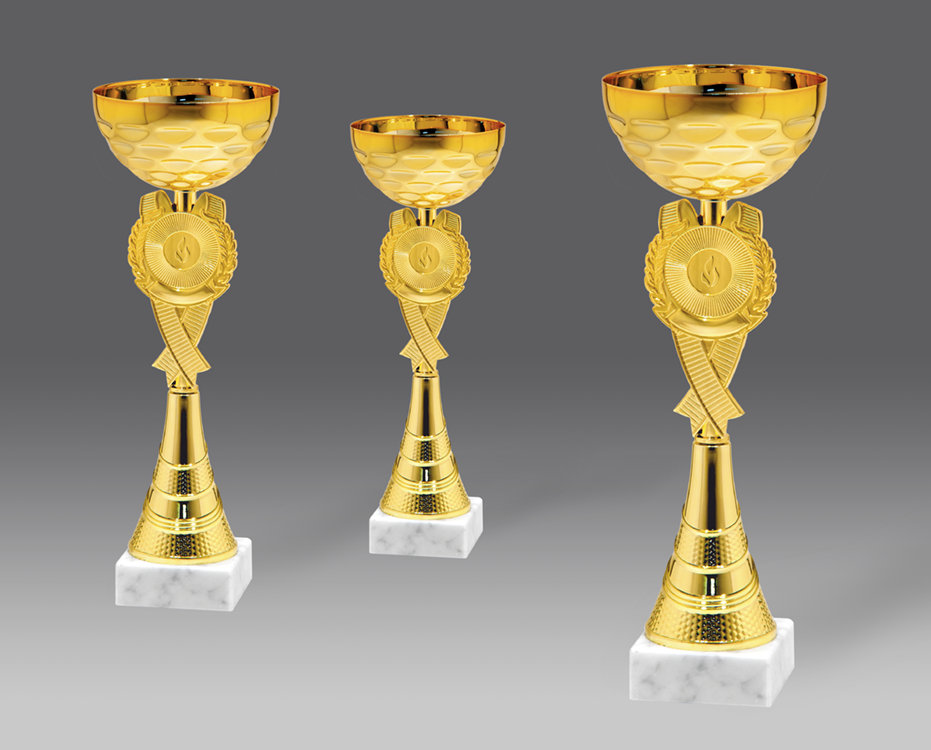 Puchar G26588 3, &oslash;12, h.34 (produkt niedost�pny) puchary statuetki medale