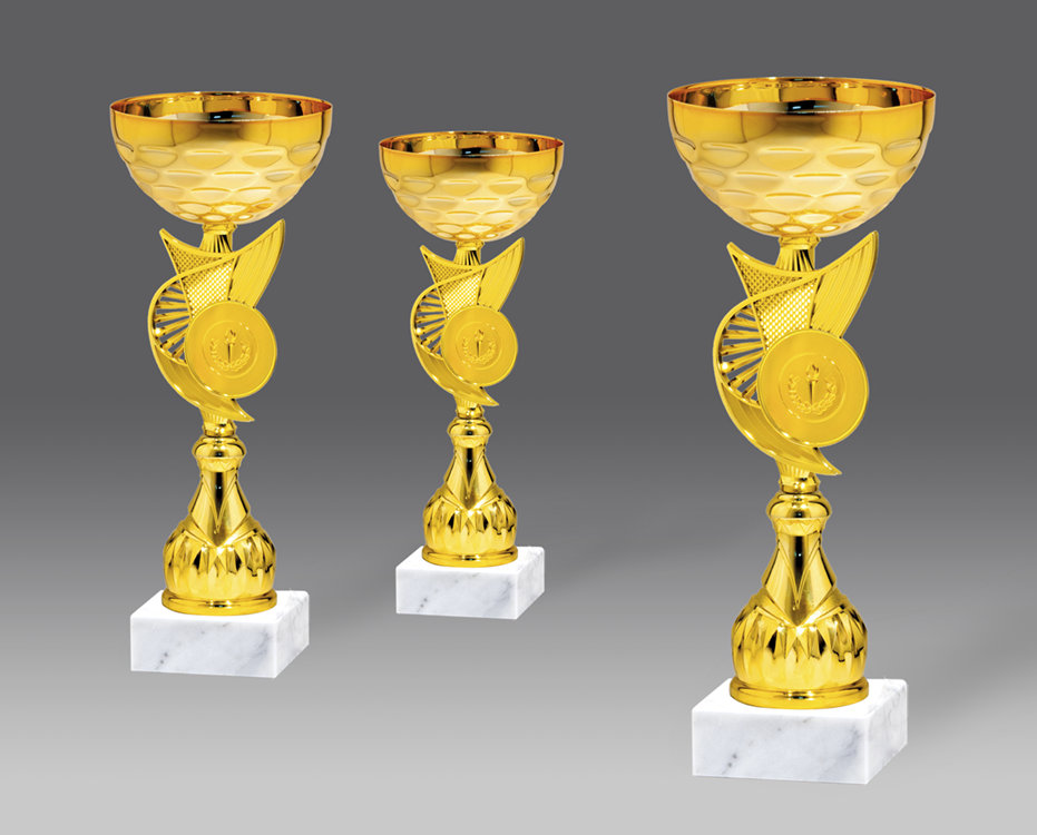 Puchar G26616 3, &oslash;14, h.34 (produkt niedost�pny) puchary statuetki medale