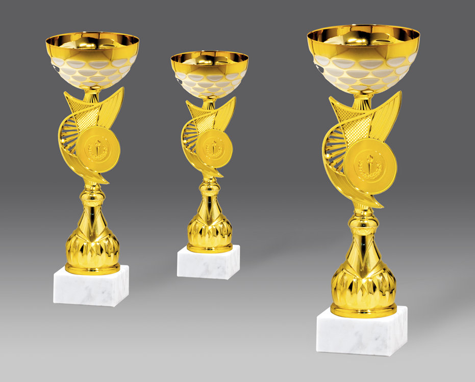 Puchar G26644 3, &oslash;14, h.34 (produkt niedost�pny) puchary statuetki medale