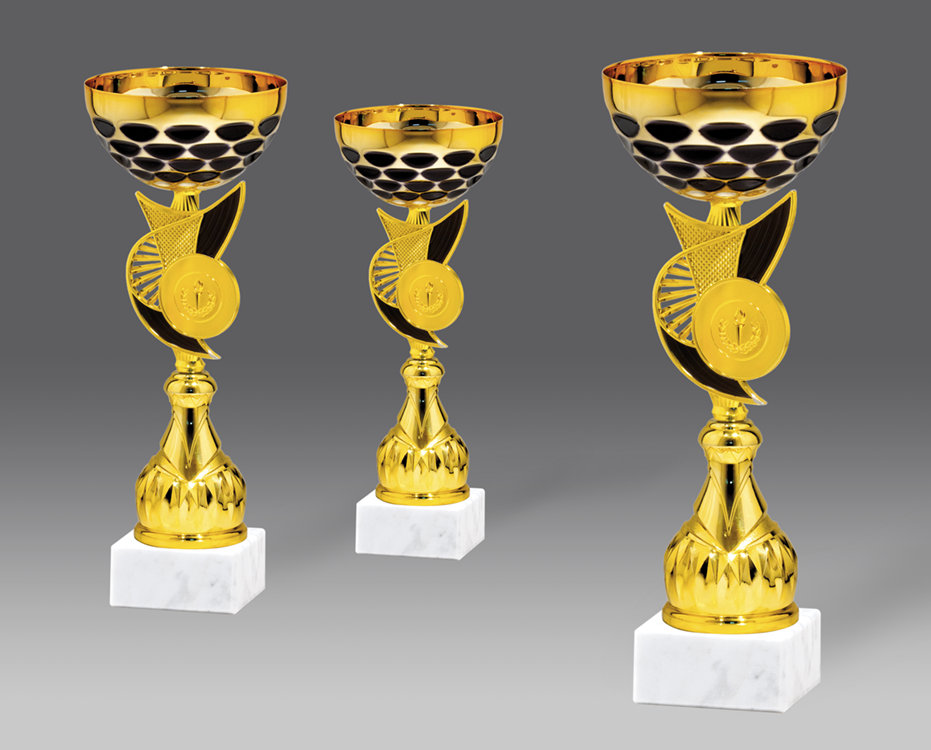 Puchar G26692 3, &oslash;14, h.34 (produkt niedost�pny) puchary statuetki medale