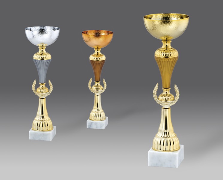 puchar G9249 3, ø12, h.39 (produkt niedostępny) puchary statuetki medale