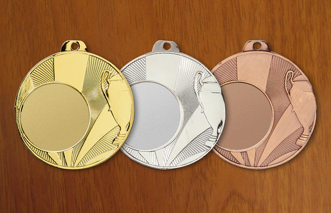 medal 45mm na wklejkę 25mm, brązowy (produkt niedostępny) (stara kolekcja) puchary statuetki medale
