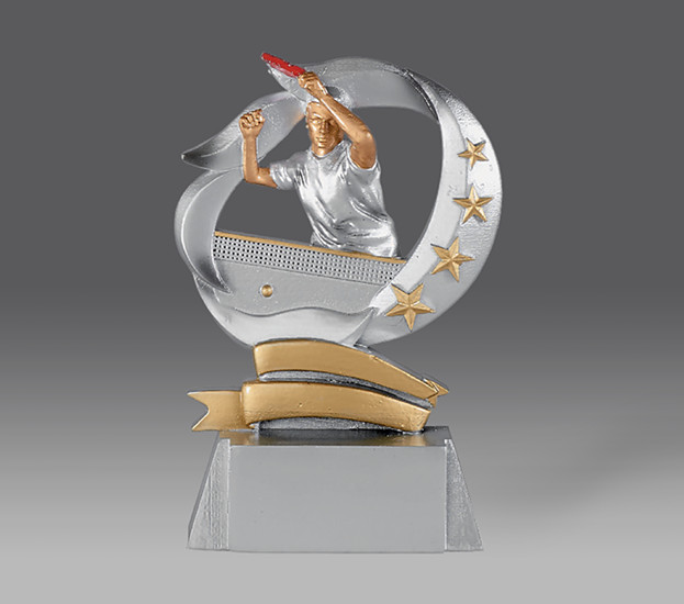 Statuetka tenis stołowy, h.15 (produkt niedostępny) puchary statuetki medale